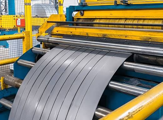 Çelik dilme (slitting) hattı